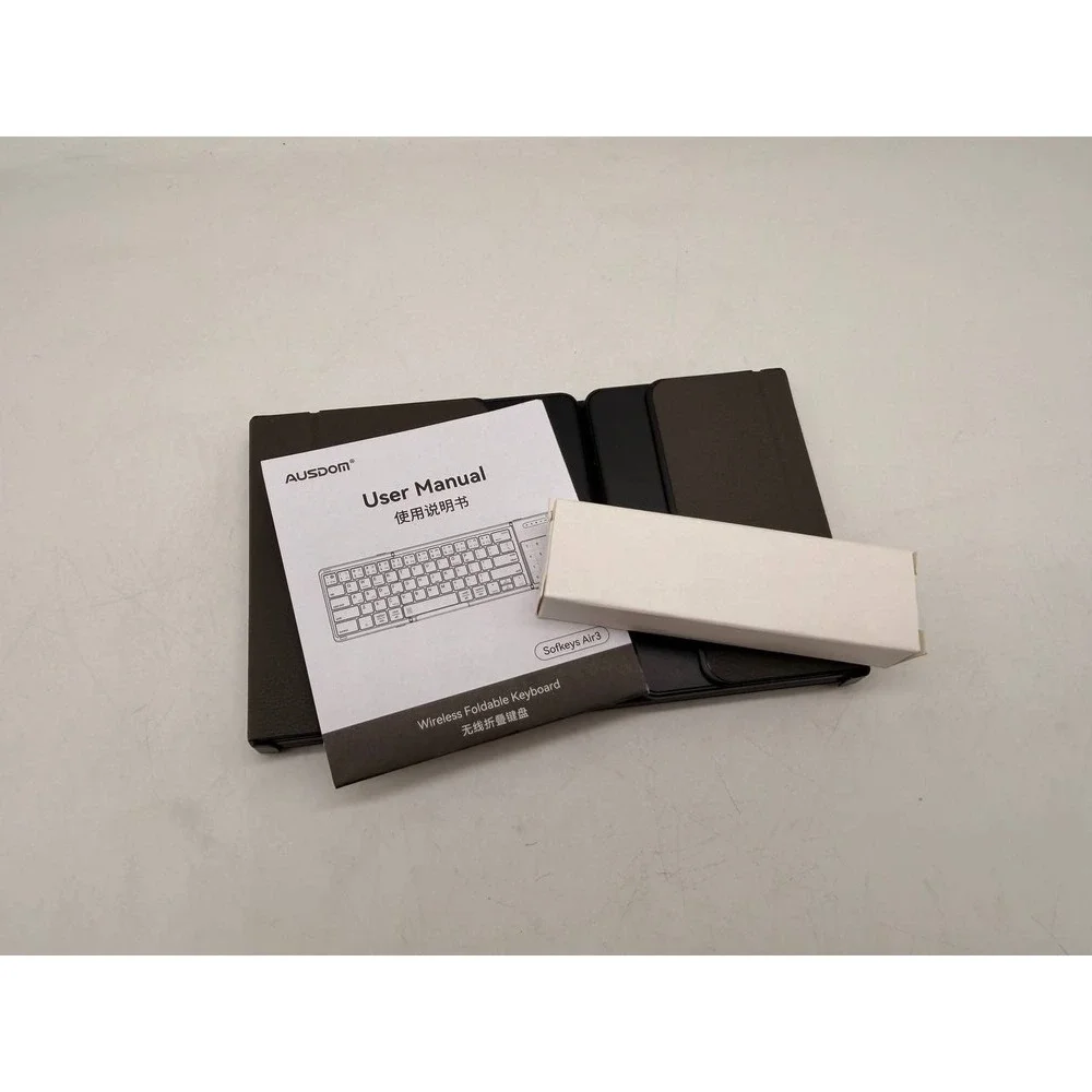 AUSDOM SOFKEYS Air 3 Wireless Foldable Keyboard with Numpad